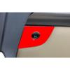 Car Co-Pilot Passenger Handle Strip Trim 1* For Ford Edge 2015- Bright Red