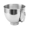 304 Edelstahlschüssel Rührschüssel Ersatz mit Griff für Cassic 4.5Q für Artisan 5QT