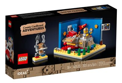 LEGO Ideas Viaje de la Nave Espacial de Cartón USS 40533