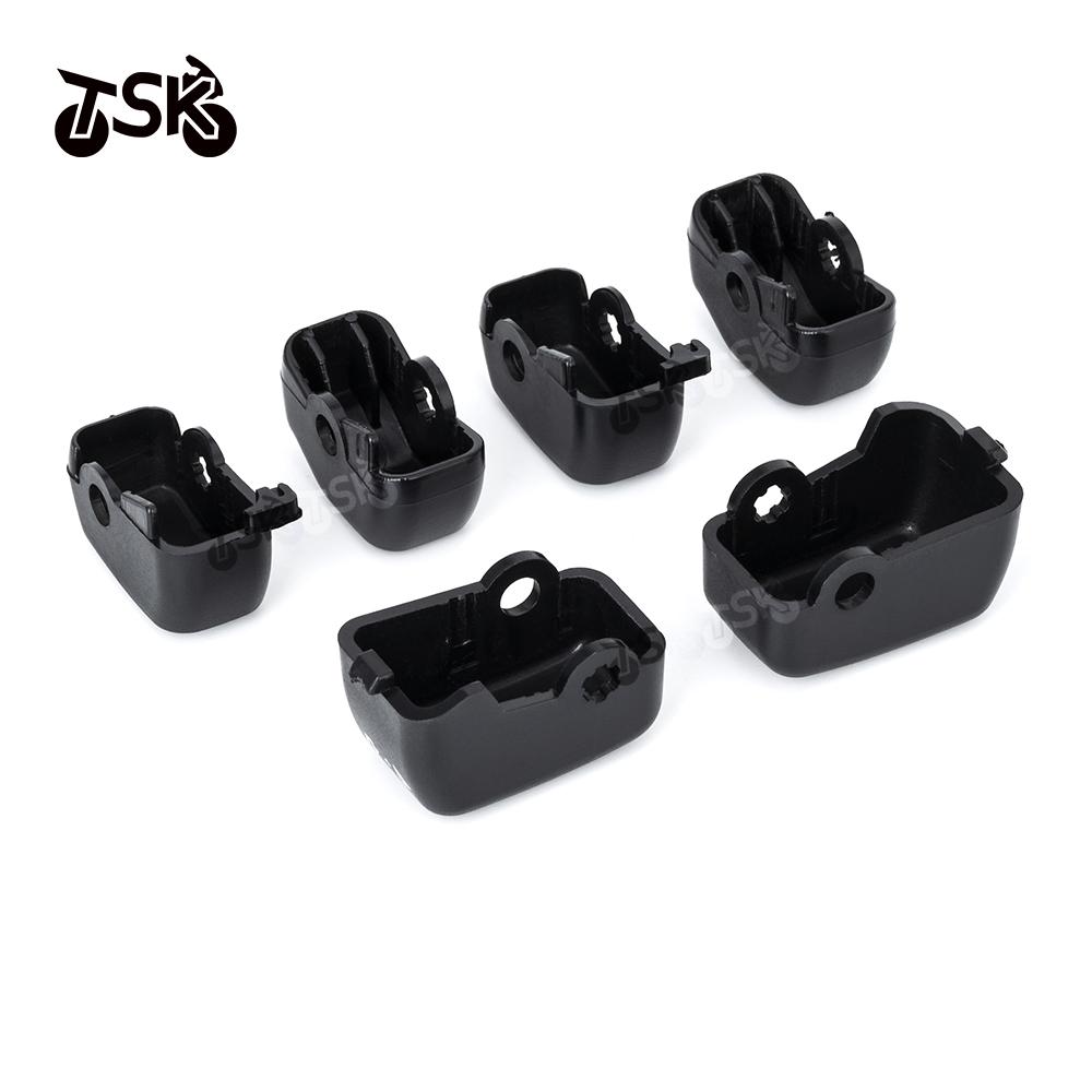 Black Chrome 6Pcs Hand Control Switch Housing Buttons Caps For Harley VRSC 2008 - 2013 Sportster Road King Dyna Softail