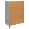 Sideboard Grey Sonoma 66 x 34.5 x 95 cm Particleboard