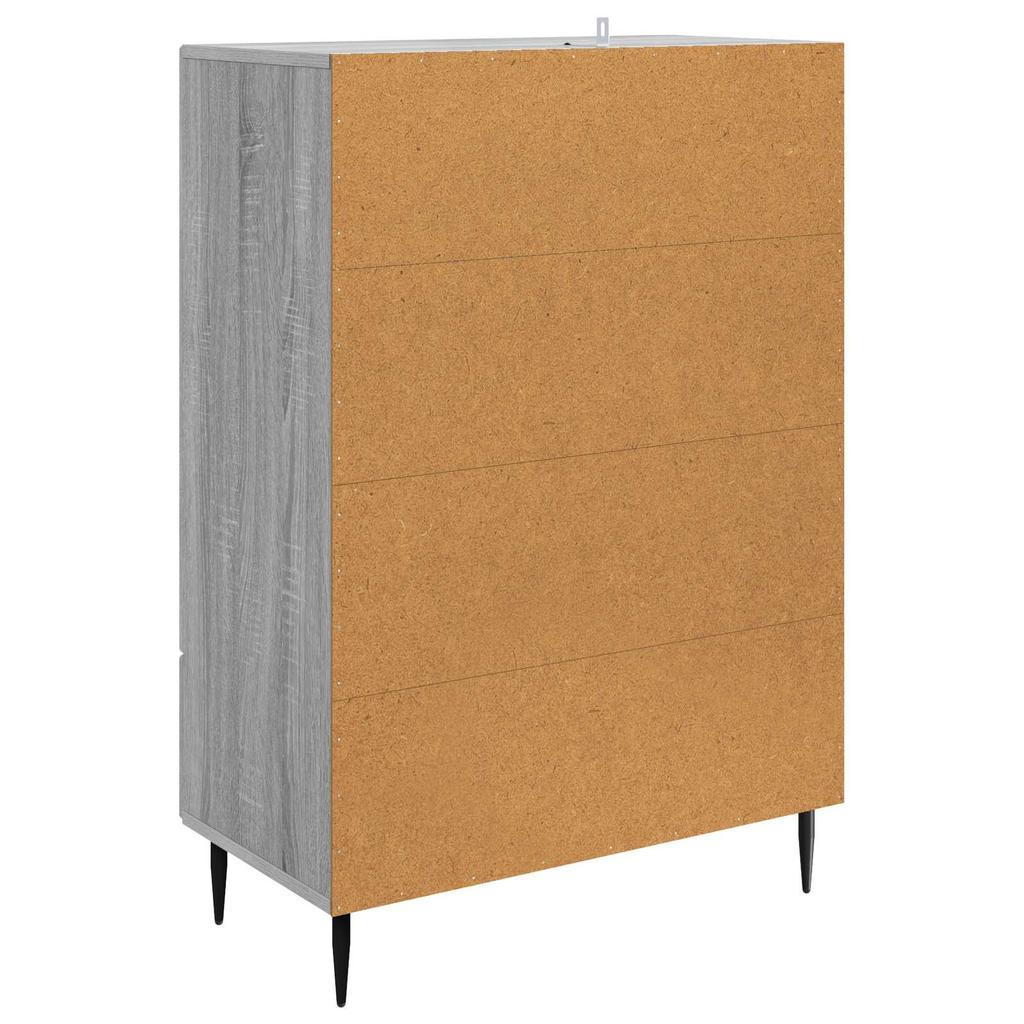 Sideboard Grey Sonoma 66 x 34.5 x 95 cm Particleboard