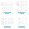 Plastic S Hooks For Home Organization With Double Hooks Load Capacity For Diy Closet Storage