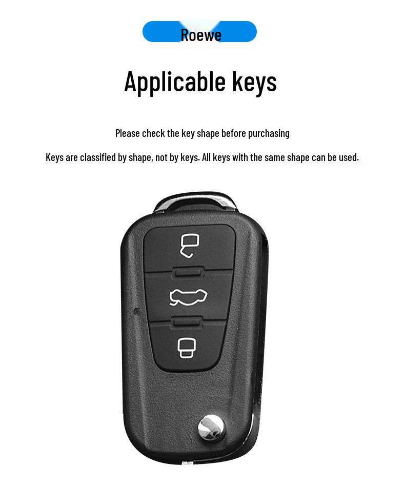 Roewe 360/350 MG 5 Key Case Folding Metal Protective Cover