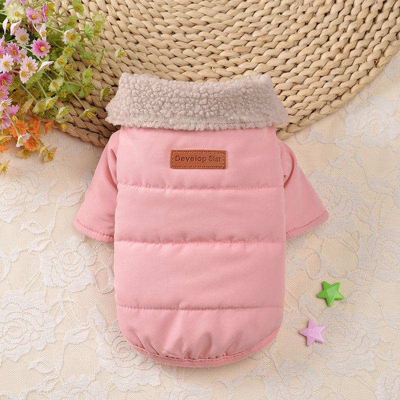 Winter Pet Coat Thermal Insulated Four-Legged Fleece Pet Jacket for Small Meidum Dogs Cats Warm Winter Apparel