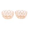 1 Stück Kristall Teelichthalter Klar Mini Kerzenständer Tischmittelstück Hochzeit Festival Geburtstag Heimdekorationen