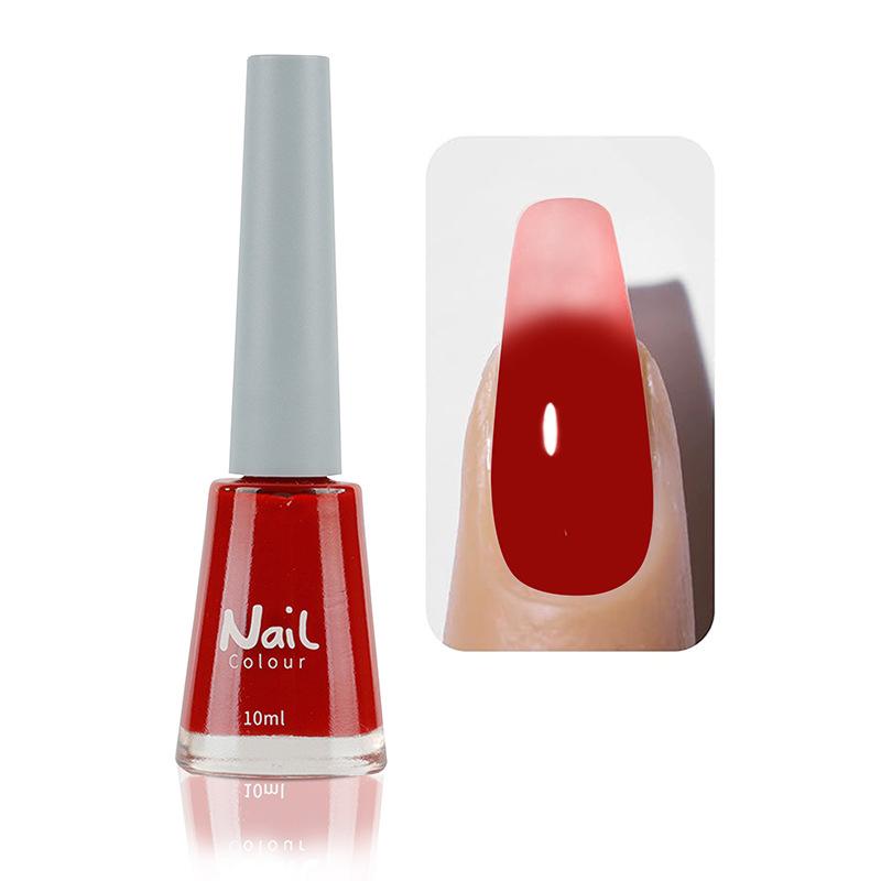 Oil-based Nail Polish Non-peeling Non-bake Fast-drying Lasting Nude Color Transparent Nail Salon Full Set of Nail Polish