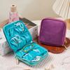 2026 New Velvet Jewelry Organizer Bag Portable Travel Mini Jewelry Roll Pouch for Earrings Rings Necklace Soft Clutch Bag