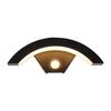 Outdoor Waterproof Simple LED Wall Lamp Modern Creative Long Strip Induction for Courtyard Aisle Door Entrance Warm White IP65