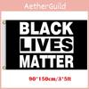 Hochwertige 3x5ft Black Lives Matter Flagge mit robusten Messingösen für einfache Aufhängung