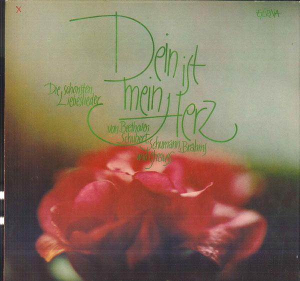 

LP Record VARIOUS Dein Ist Mein Herz Lieder Von Bee 827507 ETERNA 1982 Germany Classical Used
