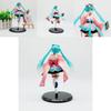 Hatsune Miku Pvc Model Ornament With Traditional Kimono For Home And Office Display
