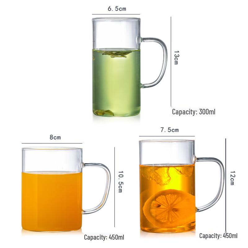 SX Högtemperaturglas Vattenkopp