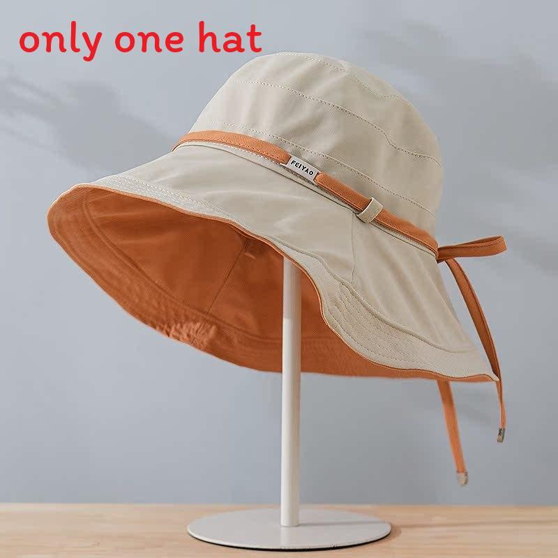 Fisherman Hat Women Sun Protection Summer Wide Brim Shade For Casual Outdoor Activities