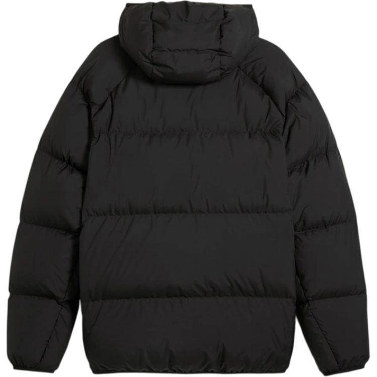 Puma Sportstyle Series Warm Comfortable Breathable Hooded Cotton Jacket Unisex Jackets Black 684103-01