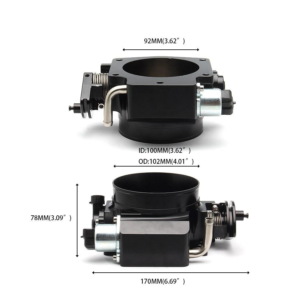 92mm Intake Manifold Throttle Body Plate Assembly for LS1 LS2 LS3 LS6 LSX Car Accessories