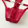Transparent Low Waist T-back Underpants Sexy Panties G-string Women Erotic Lingerie Lace Flowers