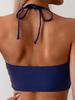 Print Halter Tie Two Piece Bikini For Hot Spring Yoga And Beach Vacation Comfortable Fashion