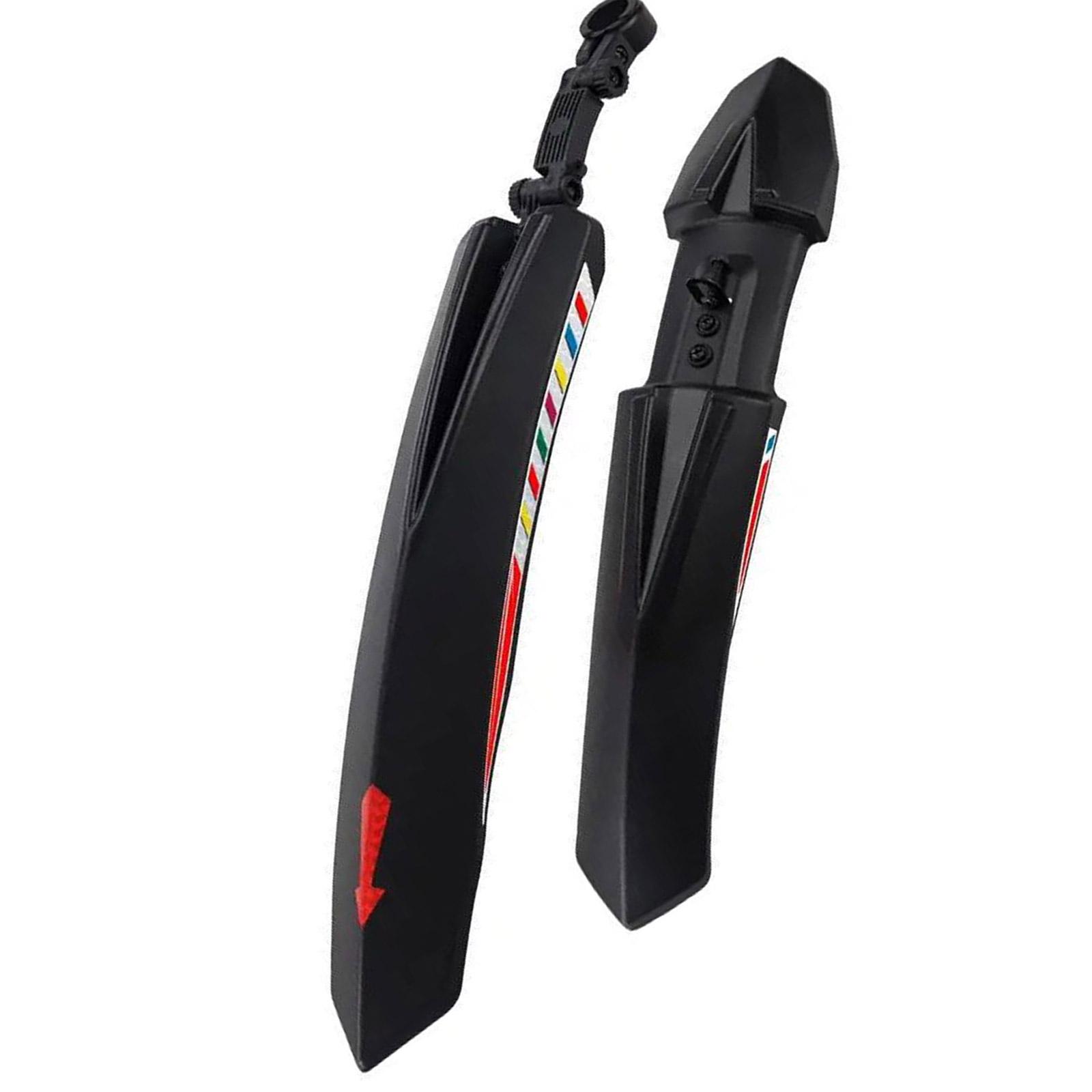 

Регульований набір бризковиків для велосипеда Швидкознімні передні та задні бризковики для гірського та міського велосипеда різнокольоровий