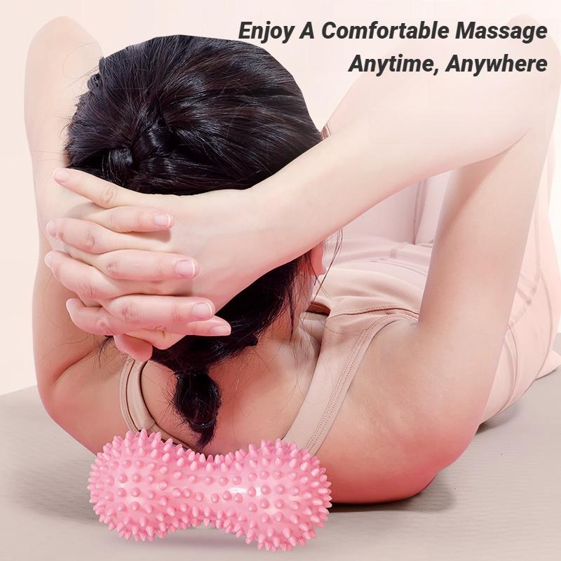 Peanut Massage Spiky Ball Training Muscle Pain Stress Foot Massager Relaxation Myofascial Balls For Plantar Trigger