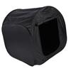 Kids Sensory Tent Portable Pop Up Children Play Tent Black with Door and Window for Indoor