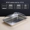 Youde 304 Stainless Steel Food Display Tray with Transparent Cover