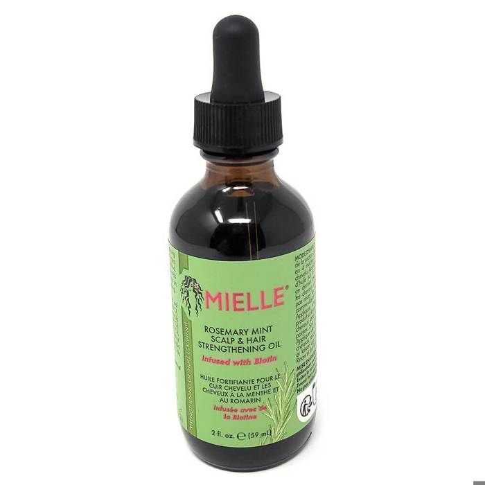 Huile Fortifiante - MIELLE - Rosemary Mint - 59 Ml - Nourrissant - Tous Types De Cheveux