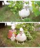 Duck Bird Garden Ornament Object Figurine Interior Decor Parent