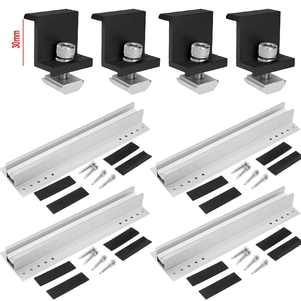 Trilho de grampo para aquicultura Painel solar automotivo de backup