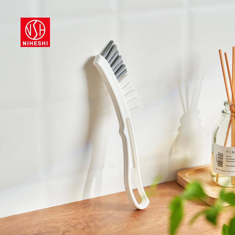 Plastic Ergonomic Bathroom Floor Brush For Tile And Cleaning Grout