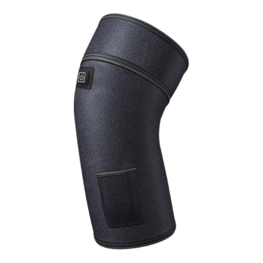 

3 Heat Levels Heated Knee Brace 6 Adjustable Vibrations Heating Massager Heated Knee Wrap Women Hot Compress