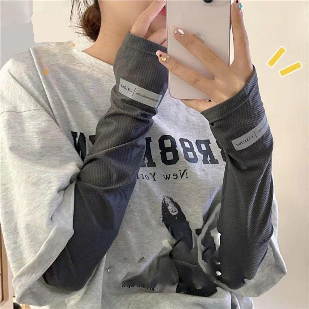 Thin Ice Sleeved UV Resistant Loose Hand Sleeves Arm Protection UV Resistant Sleeves  Outdoor