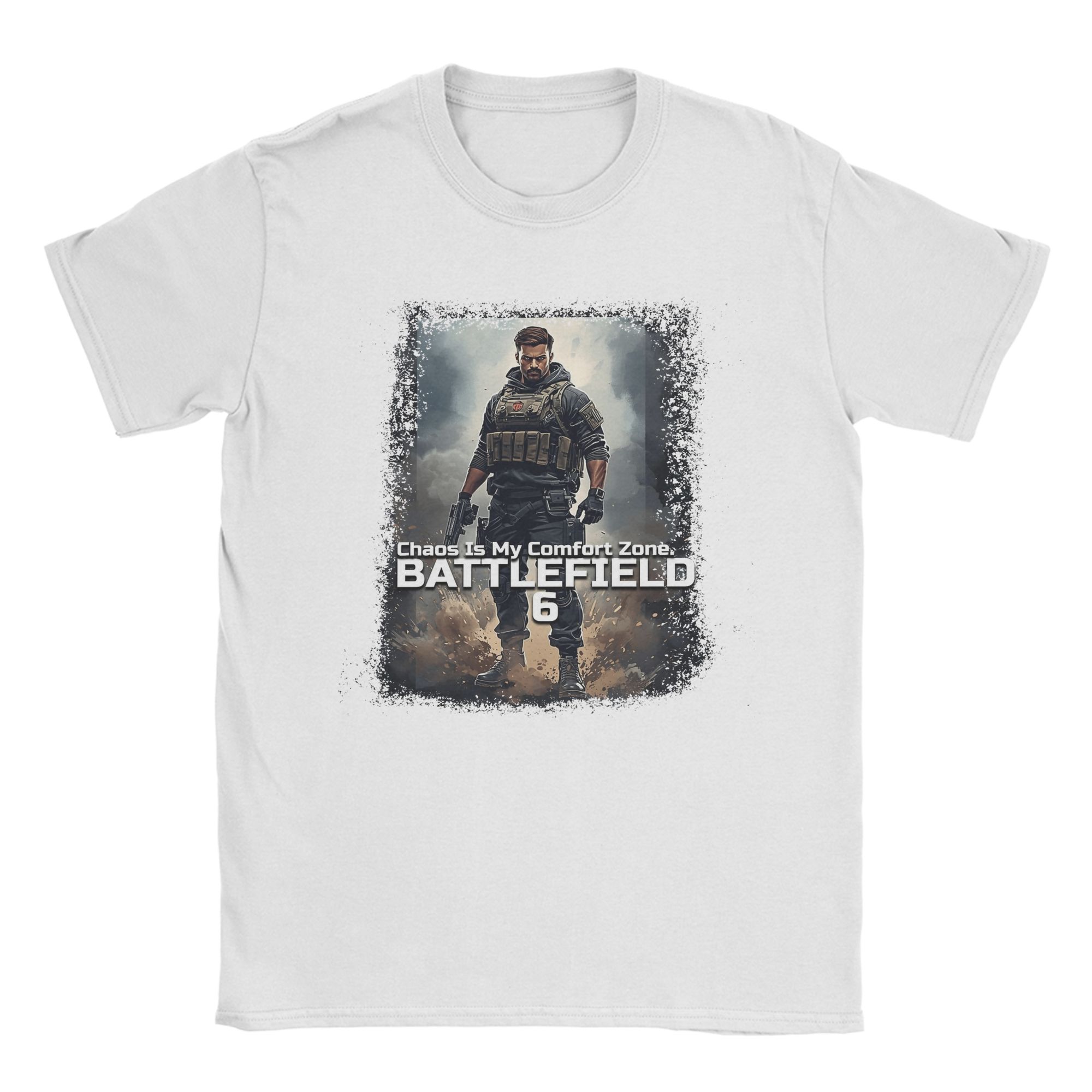 

Battlefield 6 Funny Games BF6 Fashion T Shirts for Men Women Pure Cotton Tee Shirt Clothing M