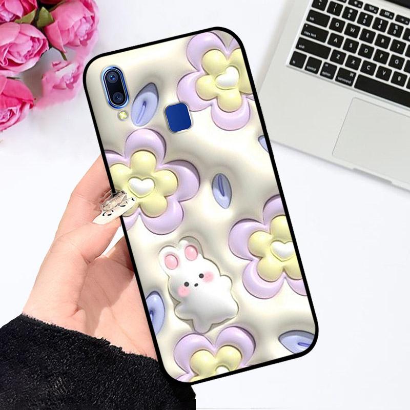 For Vivo V11 Case V11 Pro Shockproof TPU Soft Silicone Phone Cover For VIVO X21s Capa V11i Fundas Color Printing Fashion Cartoon