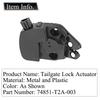 For Honda City GM6 2015- Honda Accord 2014-2018 74851-T2A-003 Tailgate Lock Actuator
