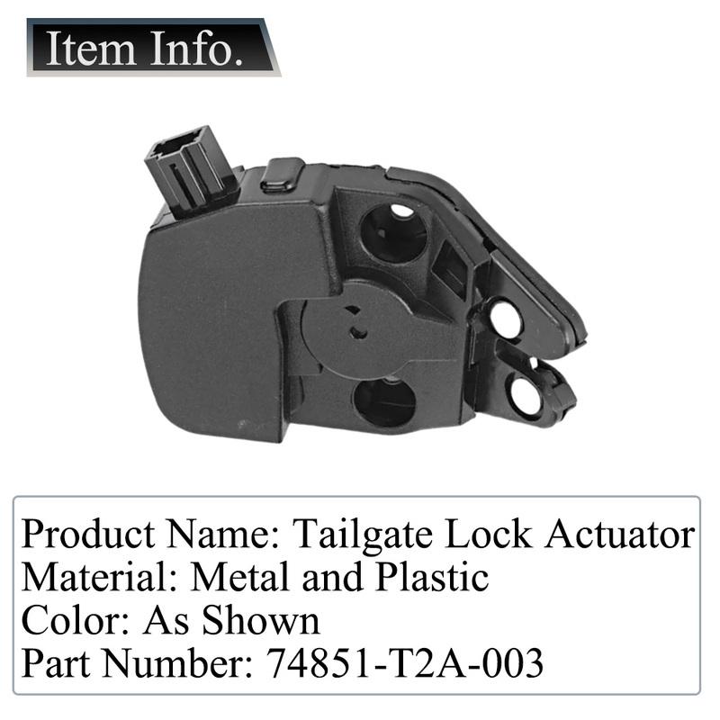 For Honda City GM6 2015- Honda Accord 2014-2018 74851-T2A-003 Tailgate Lock Actuator