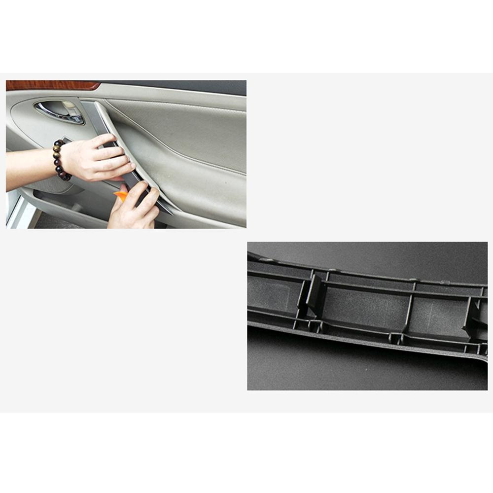 With Double Tape Door Handle Cover Decal Accessory Car Interior Armrest