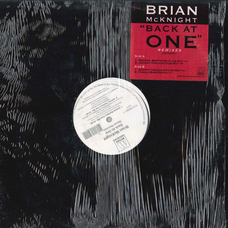 

12inch Record BRIAN MCKNIGHT Back At One 121565011 MOTOWN 1999 US Dance Electronica Used
