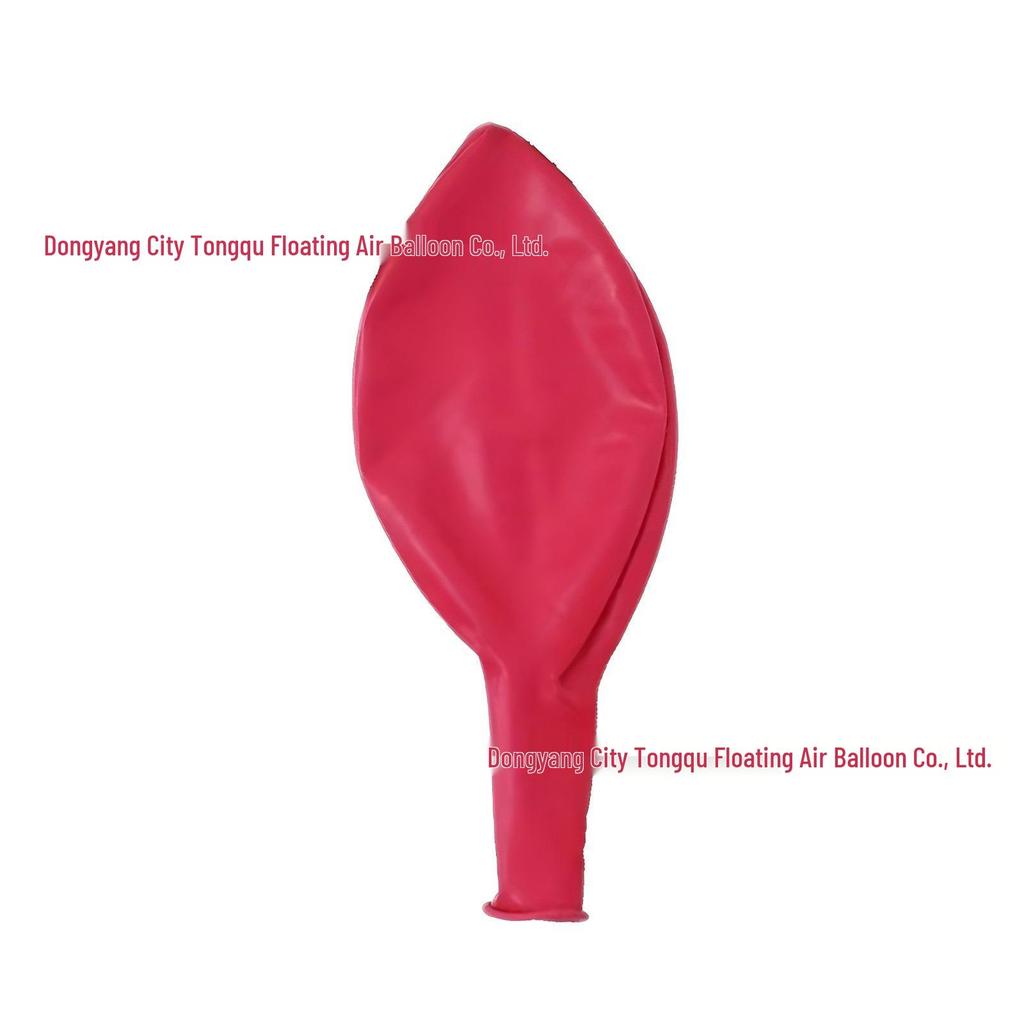 18-Inch Thick Transparent Latex Balloon for Weddings & Parties