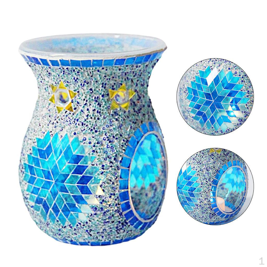 Essential Oil Glass Diffuser Candle Tea Holder Decor
