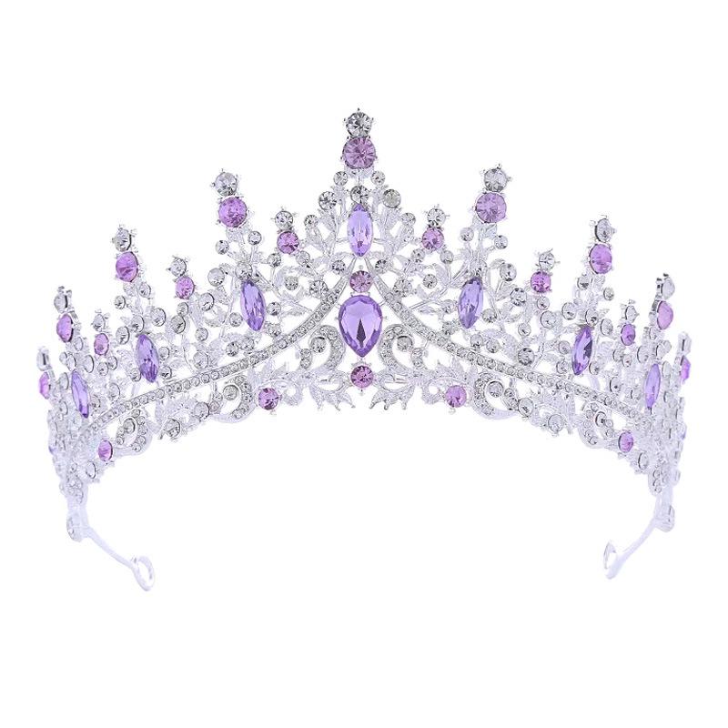 Versatile Bridal Crown Headband for Weddings, Birthdays, and Parties