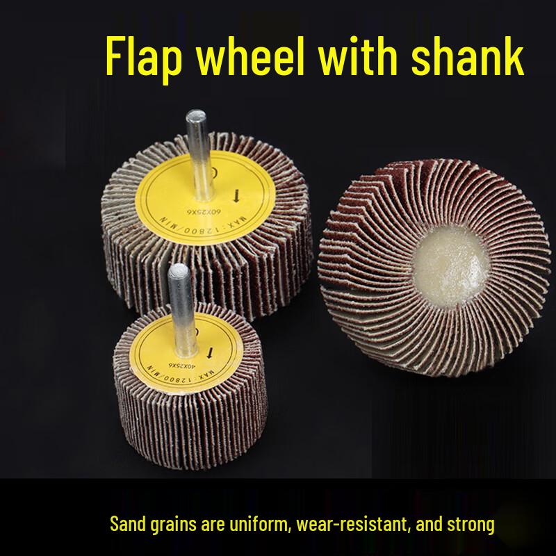 Sanding Flap Wheel with Shank