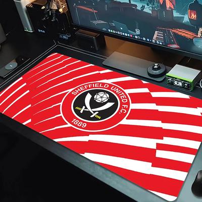 Sheffield United FC Mouse Pad Large Gaming Table Cushion Non-slip Laptop Tablet Big Mousepad XXL Mat Mini PC Playmat With Lock Edge_xia