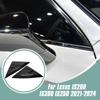 For Lexus IS200 IS300 IS250 -2024 Carbon Fiber Exterior Car Window A-Pillars Side Triangle Anti-Wind Cover Trim Accessories