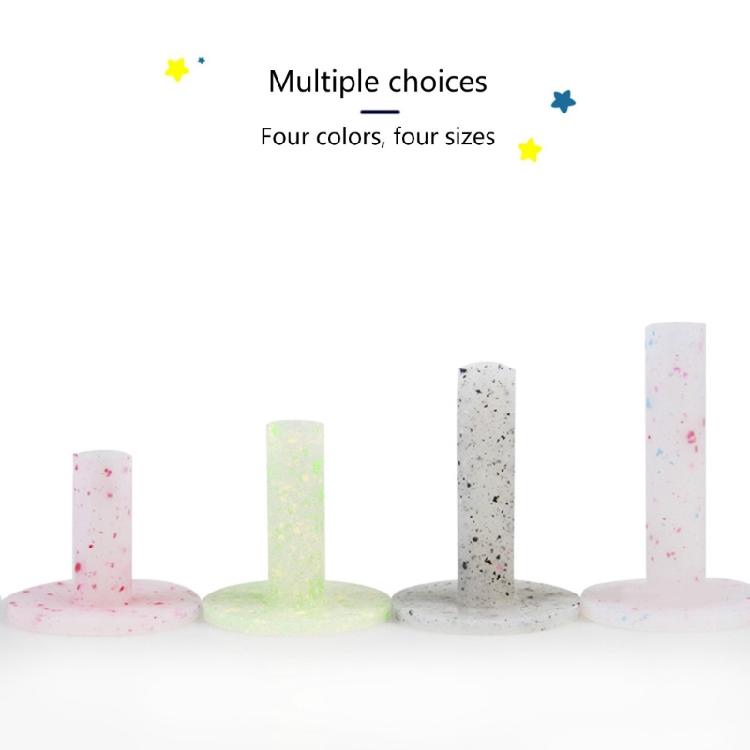 4 Pcs Golf Practice Tees Indoor and Outdoor Golf Soft Rubber Tees Holder