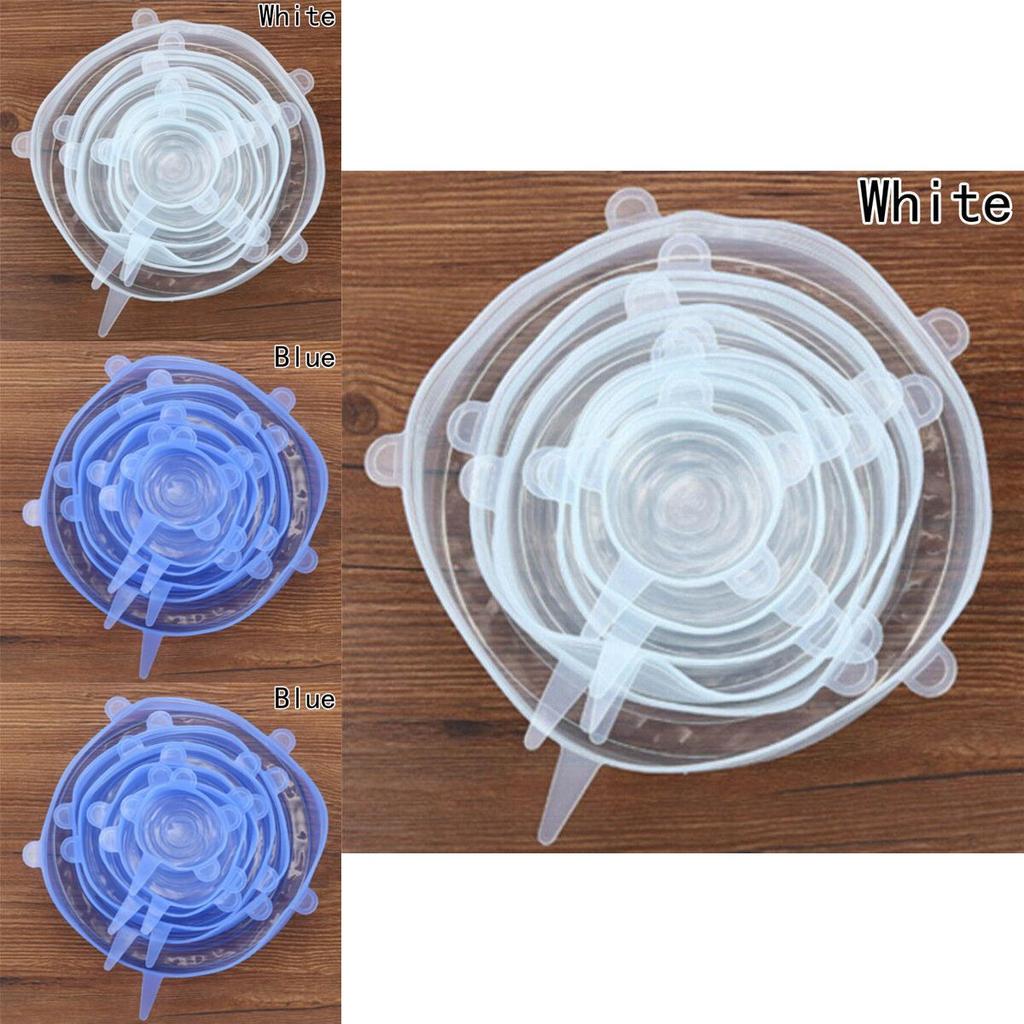 Vysoce kvalitní silikonové poklice na hrnce, mísy a potravinové nádoby pro dlouhotrvající čerstvost