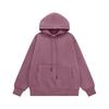 INF Unisex Plush Hoodie | 2024 Autumn/Winter Solid Color Trendy Casual Sweatshirt