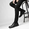 Męskie buty z prawdziwej skóry na zewnątrz wygodne buty na co dzień modne mieszkania mokasyny mokasyny duże buty ze skóry bydlęcej