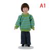1:12 Dollhouse Miniature Porcelain Dolls Model Little Pretty Girls Boys
