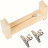 1 Set Adjustable Paracord Bracelet Making Kit, U-Shaped Wooden Frame, DIY Jewelry Crafting Tool, Ideal for Hobbyists